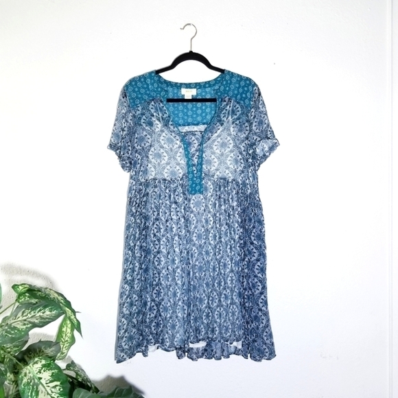 ANTHROPOLOGIE Maeve Mandie Tunic Dress Size M - Picture 5 of 11